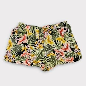 Reformation Tropical Floral Lightweight Mini Shorts